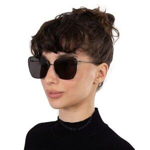 Dior Women BRAND NEW Sunglasses Gunmetal Grey Butterfly MISSDIOR B2U H4A0